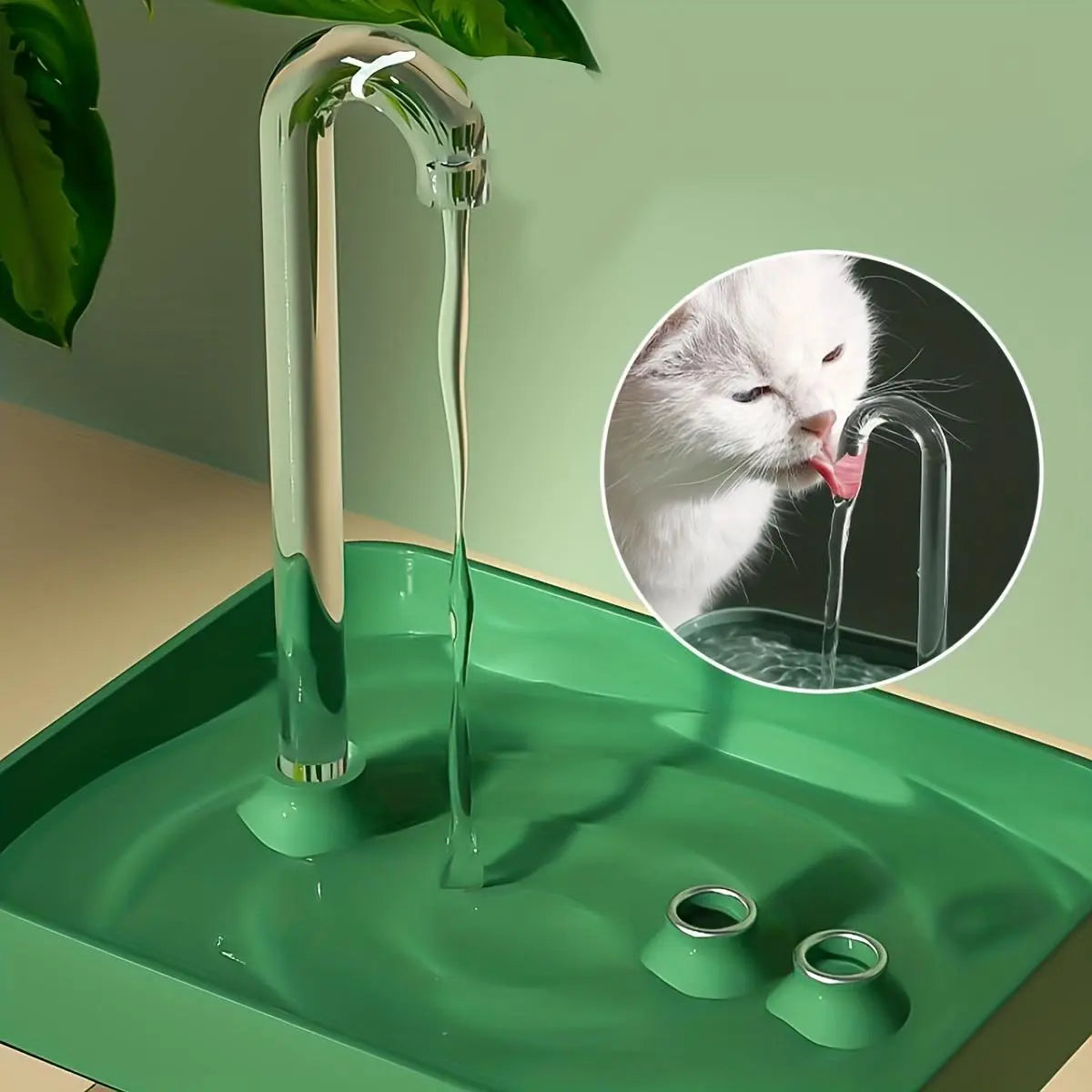Automatic USB Pet Water Fountain - Silent Drinking Water Dispenser for Cats and Dogs (USB Plug-In Required)