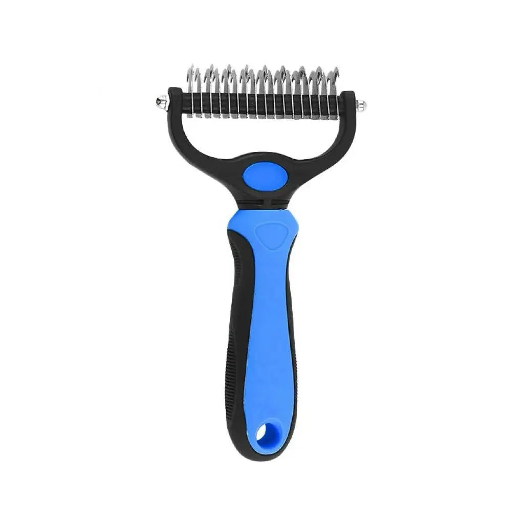 #Summervibes #Petlovers Pain-Free Dematting Undercoat Rake for Pets, Double-Sided Shedding Brush, Effective Tangles Remover Tool for Dogs & Cat Comb , Reduces Loose Hair & Mats Easily