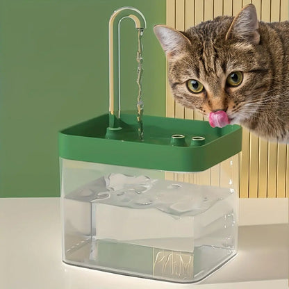 Automatic USB Pet Water Fountain - Silent Drinking Water Dispenser for Cats and Dogs (USB Plug-In Required)