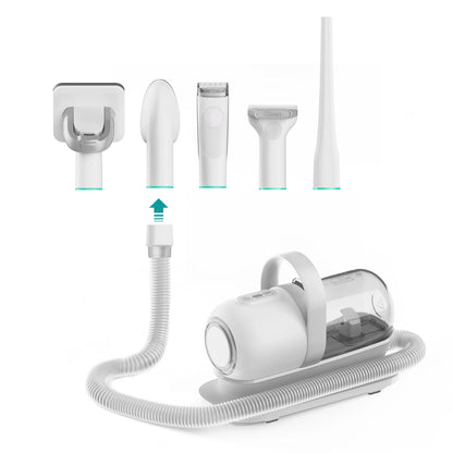 Neakasa P1 Pro Pet Grooming Kit with 99% Vacuum Suction for Pet Hair and 5 Professional Grooming Tools for Dogs, Cats, and Other Animals