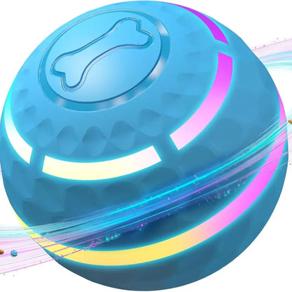 Apasiri Interactive Vibrating Dog Ball Toy, USB Rechargeable Automatic Chew Ball for Dogs and Cats, Suitable for Small, Medium, and Large Breeds, Available in 3.15In and 3.74In Sizes