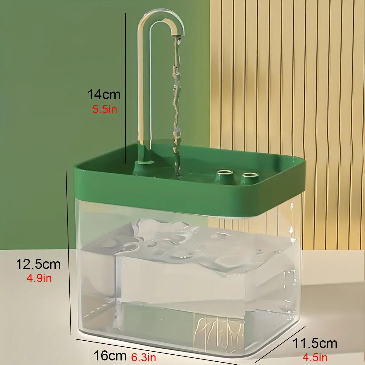 Automatic USB Pet Water Fountain - Silent Drinking Water Dispenser for Cats and Dogs (USB Plug-In Required)